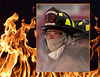 Photos of firemen training in Alaska