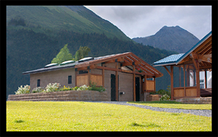 Seward Alaska pre fabricated restroom building shipped to Alaska from Romtec corporation